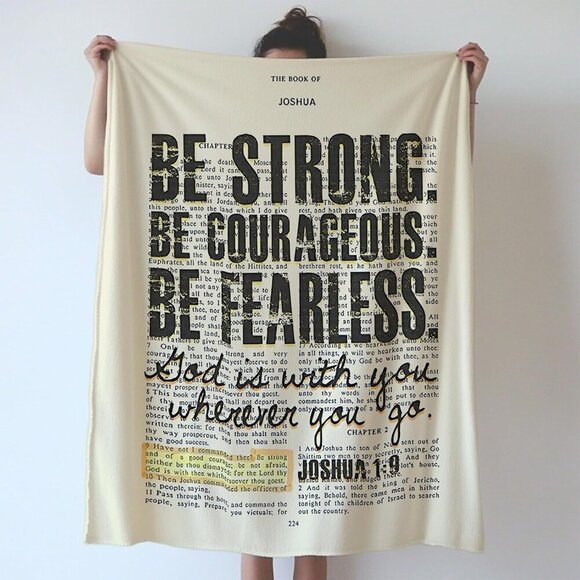 Other - Christian Blanket Religious Faith Gifts for Women Bible Verse Decor 50x60